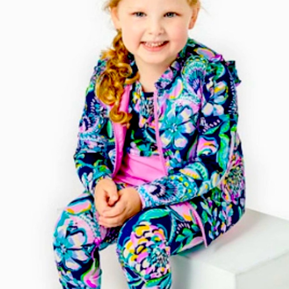 Lilly Pulitzer NWT Girls L Amani Reversible Vest